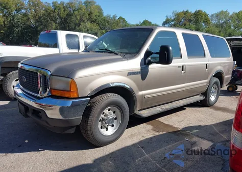 2000 Ford Excursion Xlt from USA, damaged, VIN 1FMNU40SXYEC79017